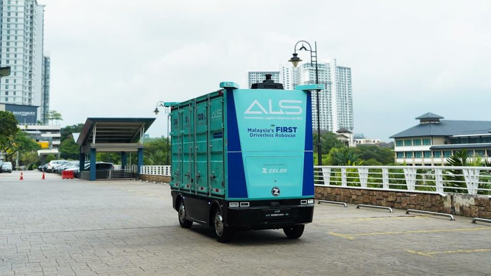 ALS RoboVan 在 Cyberjaya 开跑 L4 公开路测