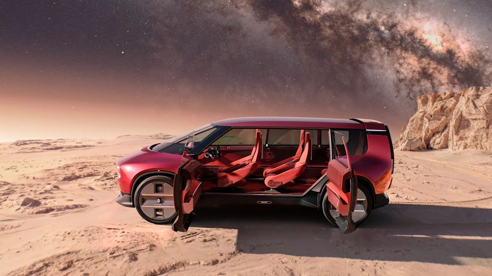 雷诺巴黎车展首发 E-Space 电动 MPV 概念车